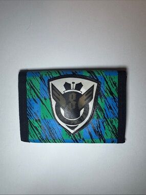 Vintage Ocean Pacific Trifold Velcro Wallet / 80s / 90s